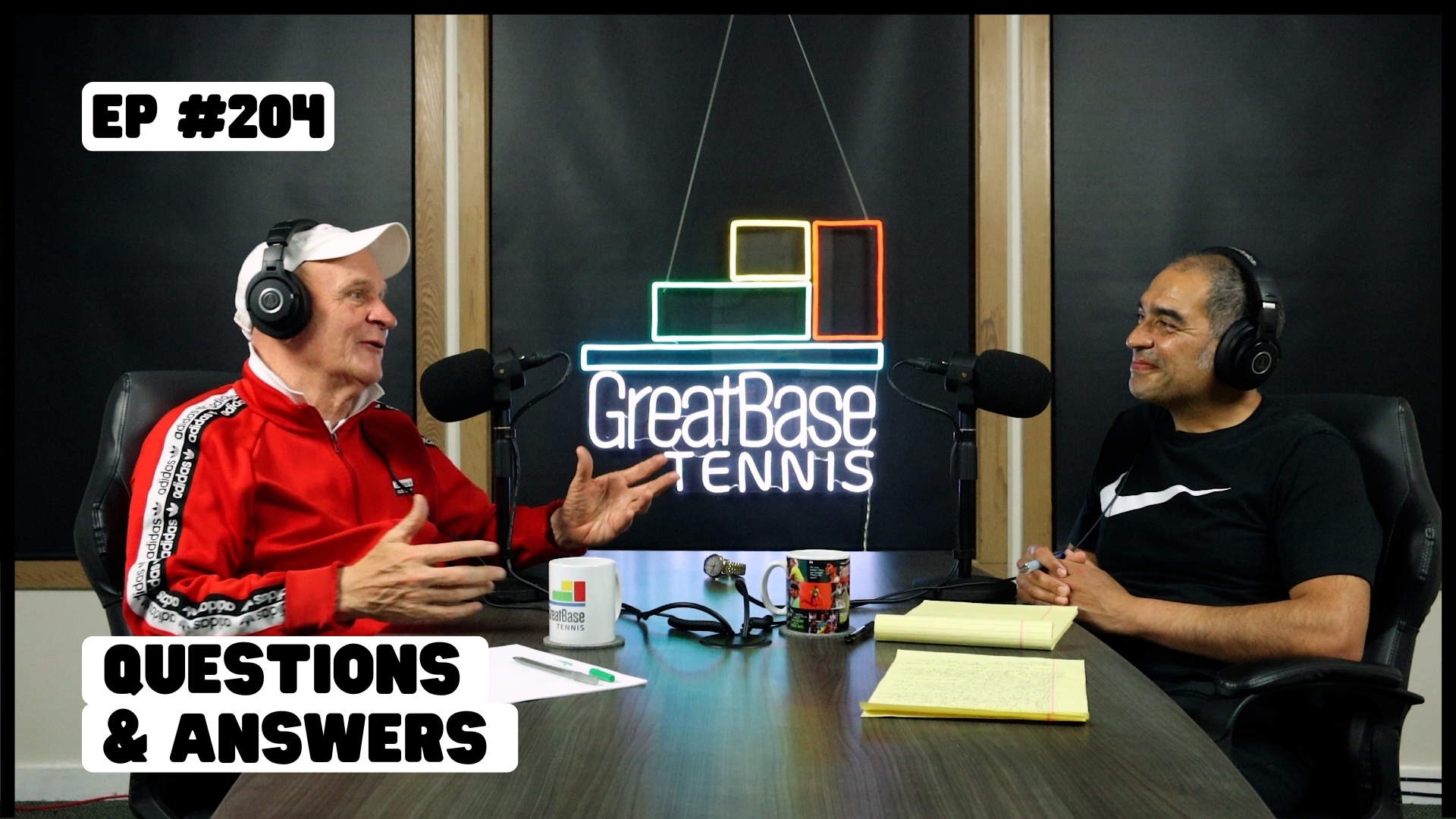 The GreatBase Tennis Podcast Episode 204 - Questions & Answers