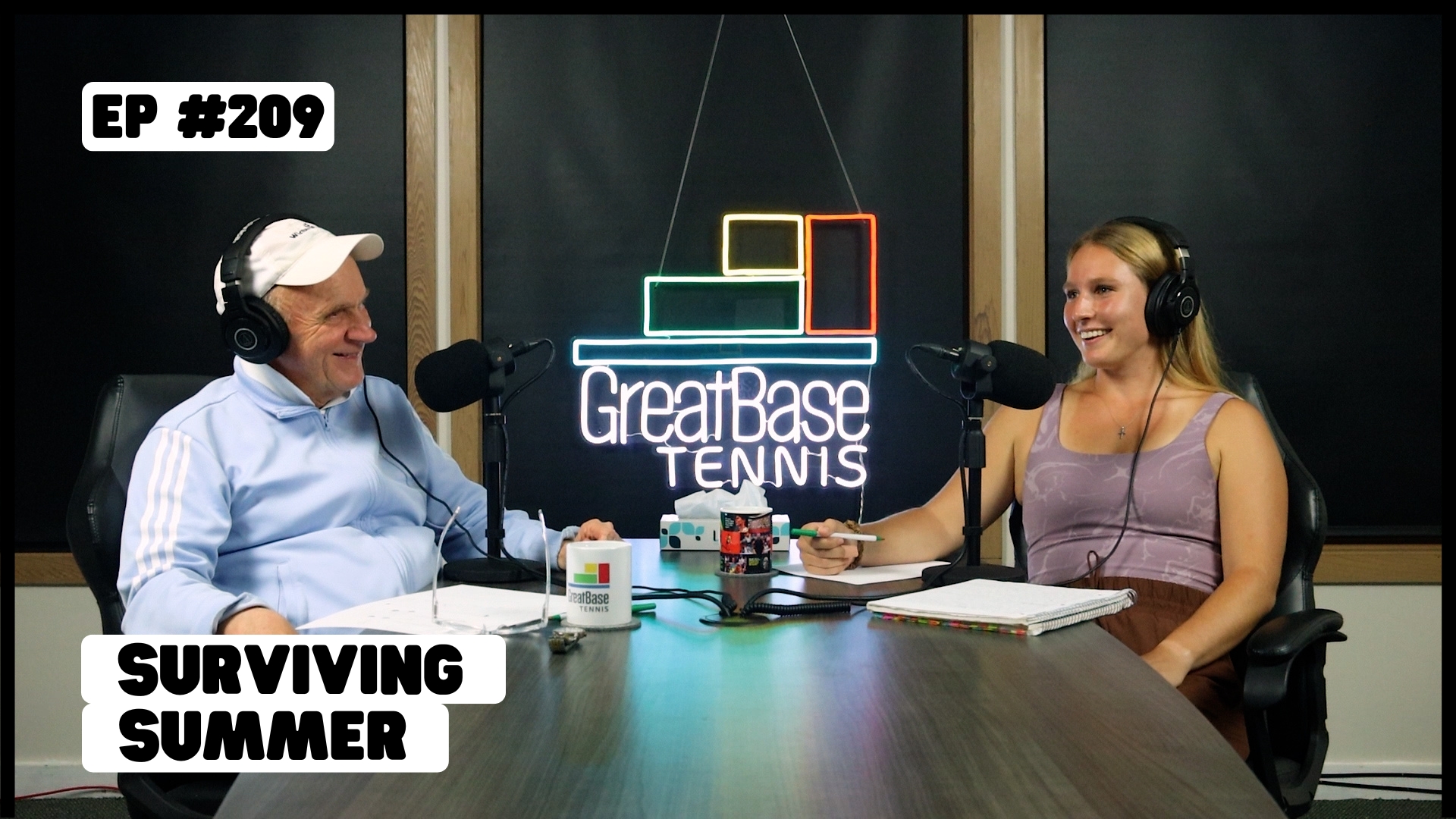 The GreatBase Tennis Podcast Episode 209 - Surviving Summer