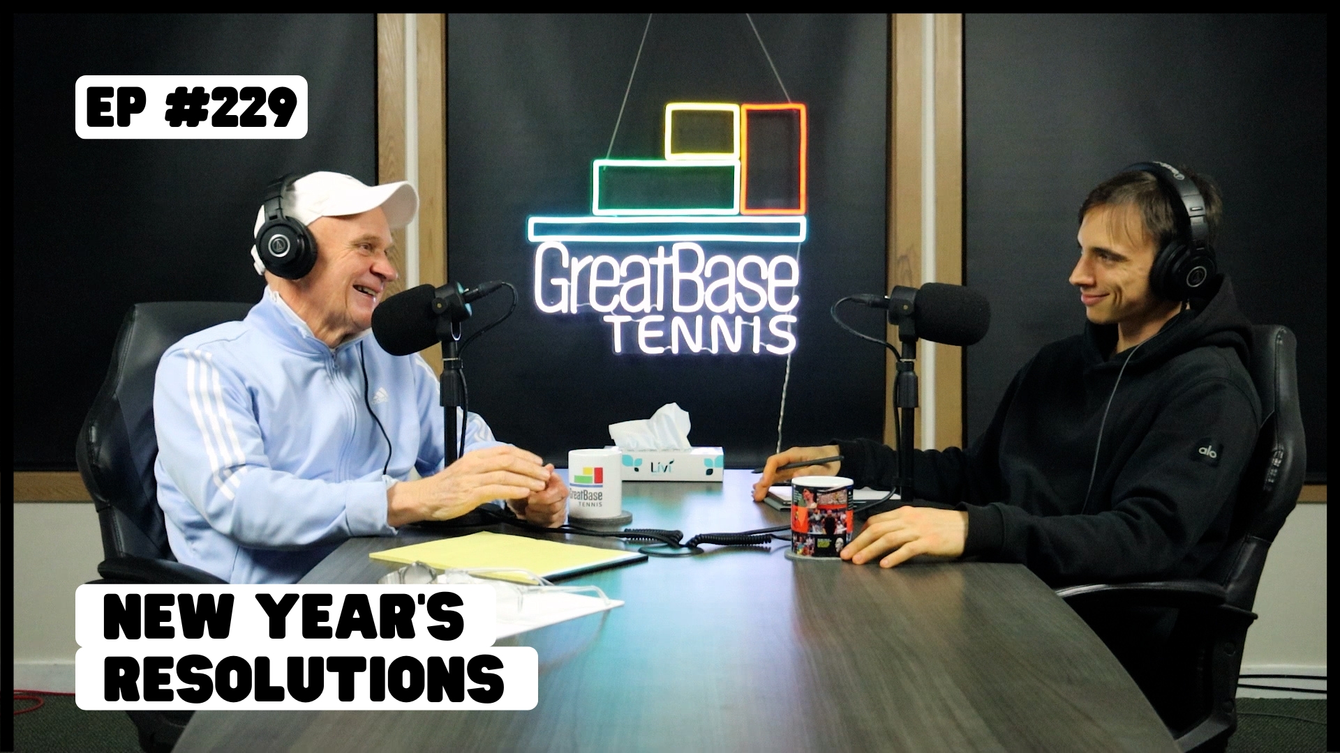 The GreatBase Tennis Podcast Episode 229 - New Year's Resolutions